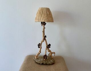 <b>Lampe sur pierre</b>